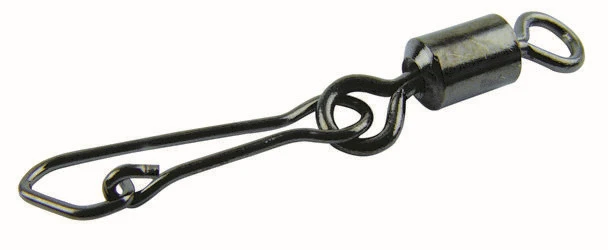 Mustad Rolling Swivel Round Eye With Hook Snap